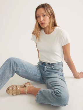 MARINE LAYER Lexi Rib Sun-In Crew Tee